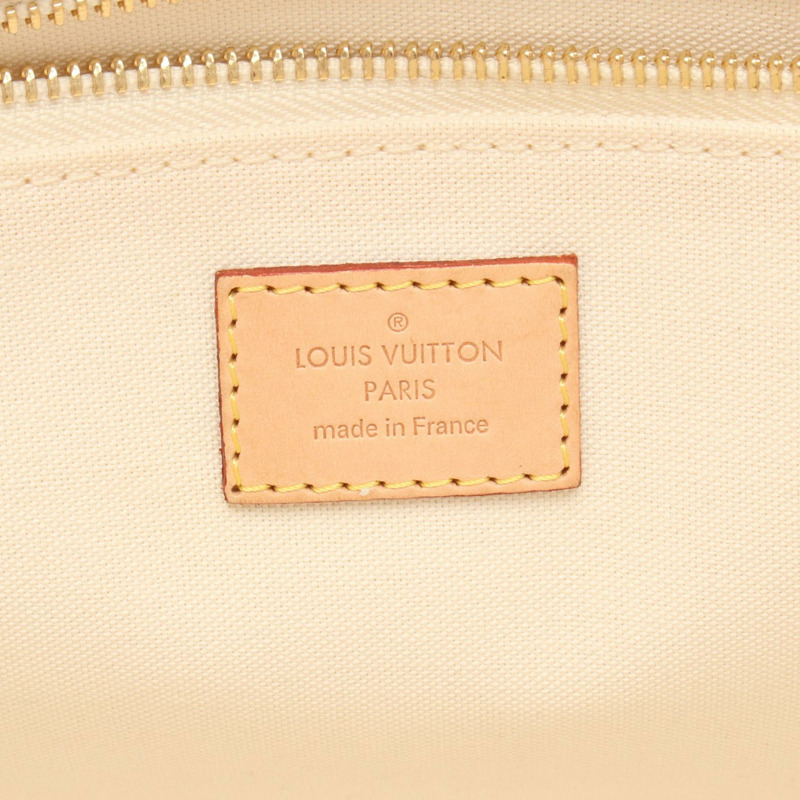 路易威登 Cabas MM 手提單肩包 N41375 Damier Azur 皮革 白色二手-3