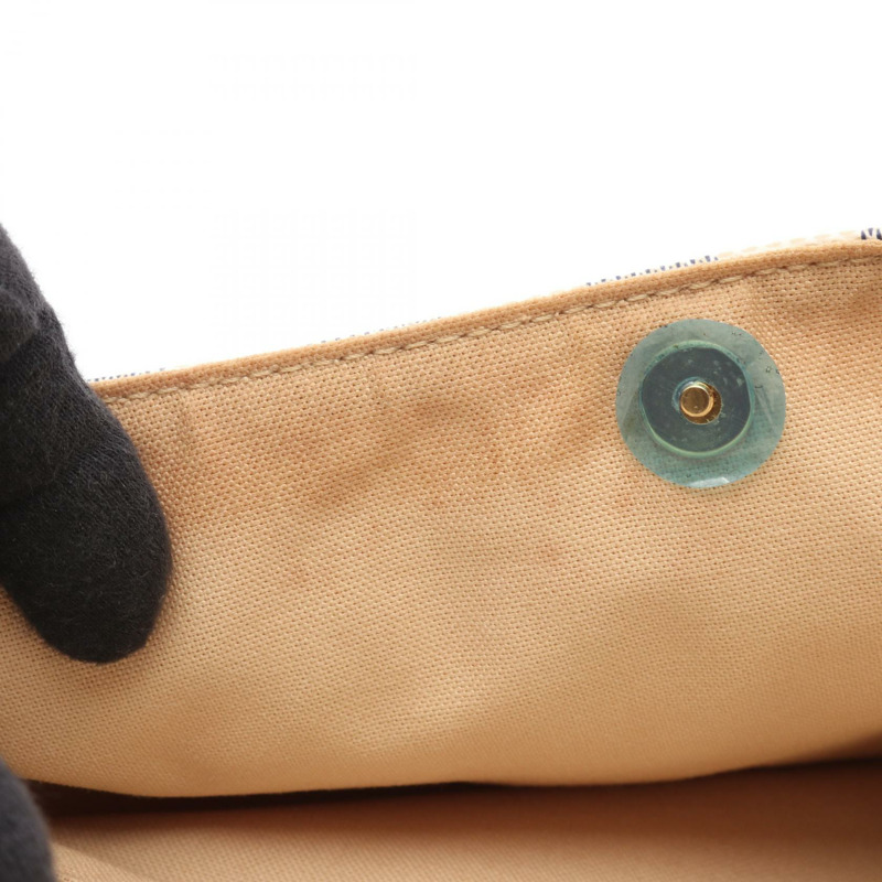 路易威登 Figheri PM 單肩包 N41176 Damier Azur 皮革 白色 二手-8