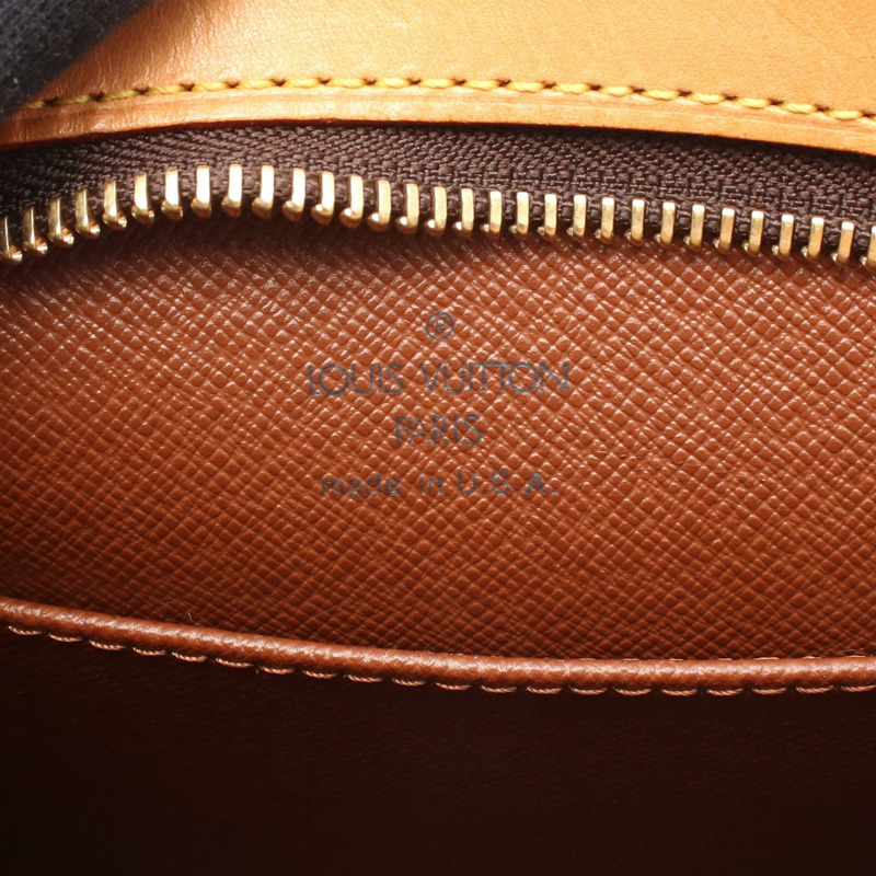 路易威登 Drouot 斜背包 M51290 Monogram 皮革 棕色 二手-3