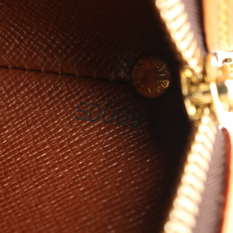 路易威登 Drouot 斜背包 M51290 Monogram 皮革 棕色 二手-4