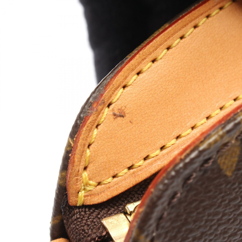 路易威登 Drouot 斜背包 M51290 Monogram 皮革 棕色 二手-8