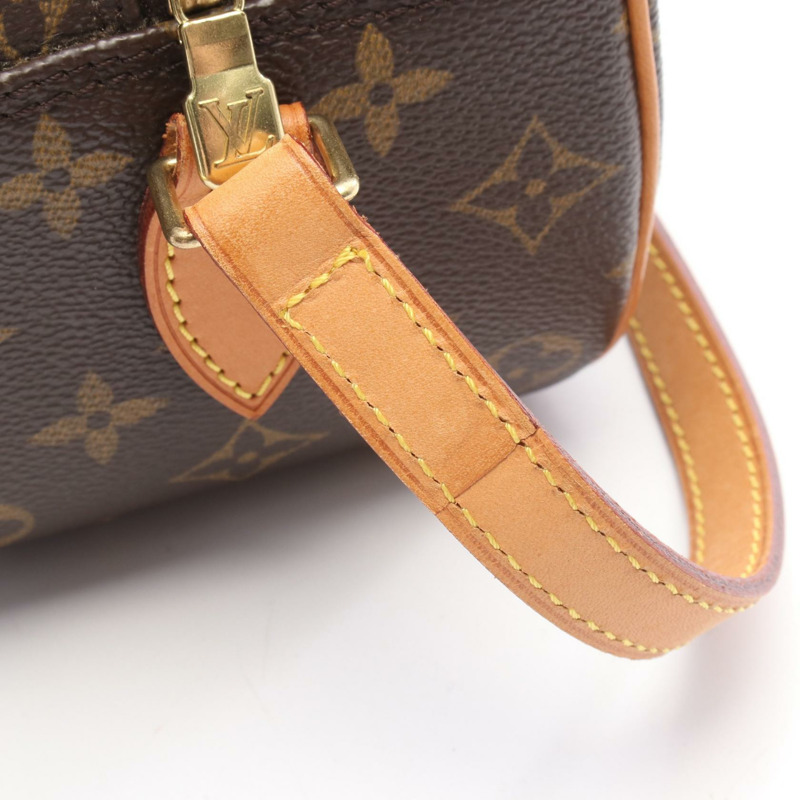 路易威登 Blois 單肩斜背包 M51221 Monogram 皮革 棕色 二手-6