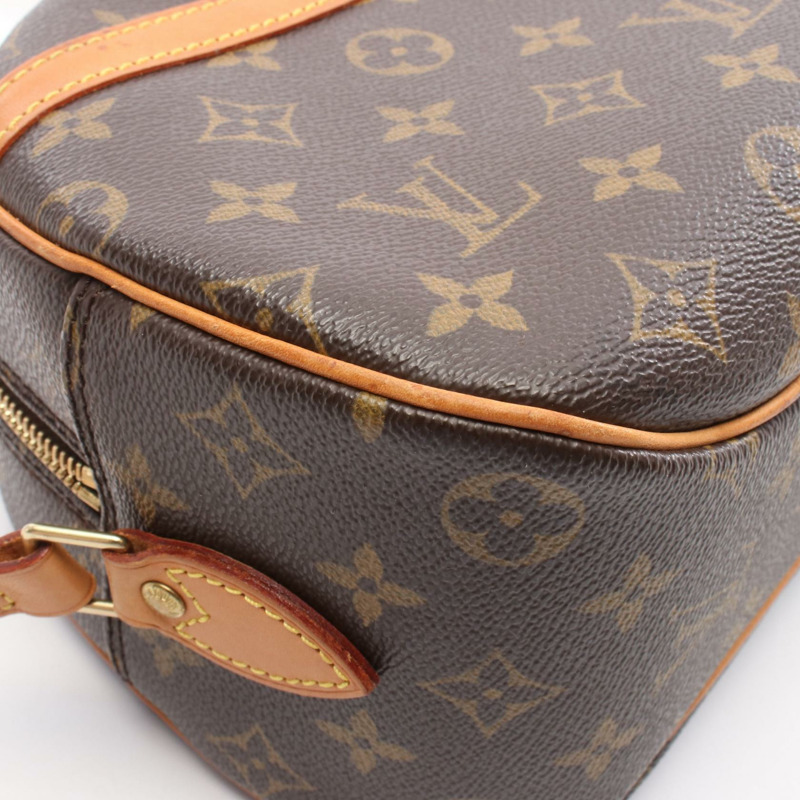 路易威登 Blois 單肩斜背包 M51221 Monogram 皮革 棕色 二手-7