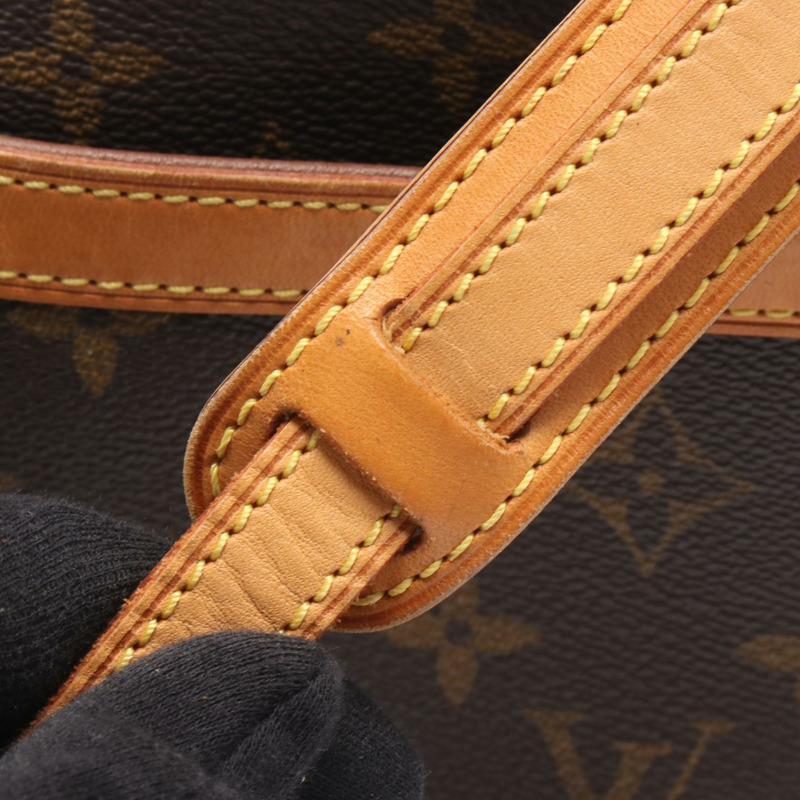 路易威登 Blois 單肩斜背包 M51221 Monogram 皮革 棕色 二手-6