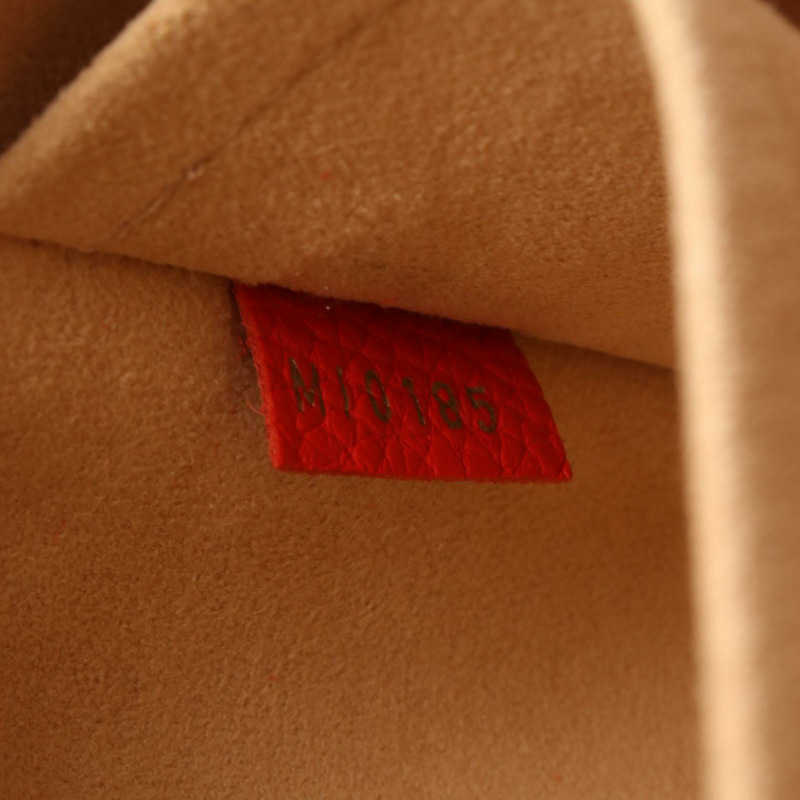 路易威登 Volta Parnassus 斜背單肩包 M50287 紅色皮革二手-4