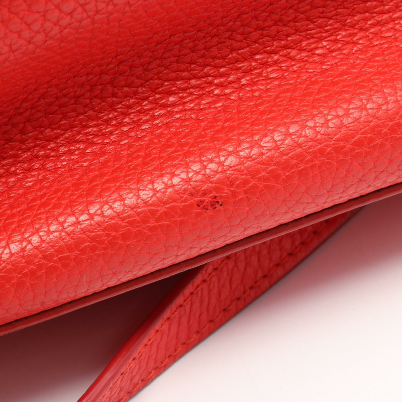 路易威登 Volta Parnassus 斜背單肩包 M50287 紅色皮革二手-9