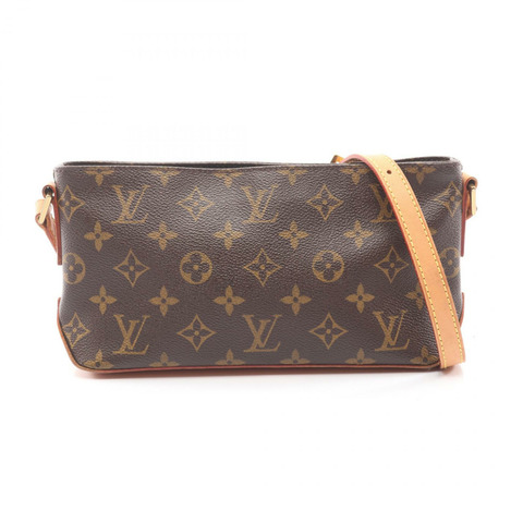 路易威登 Trotter 單肩斜背包 M51240 Monogram 帆布皮革二手