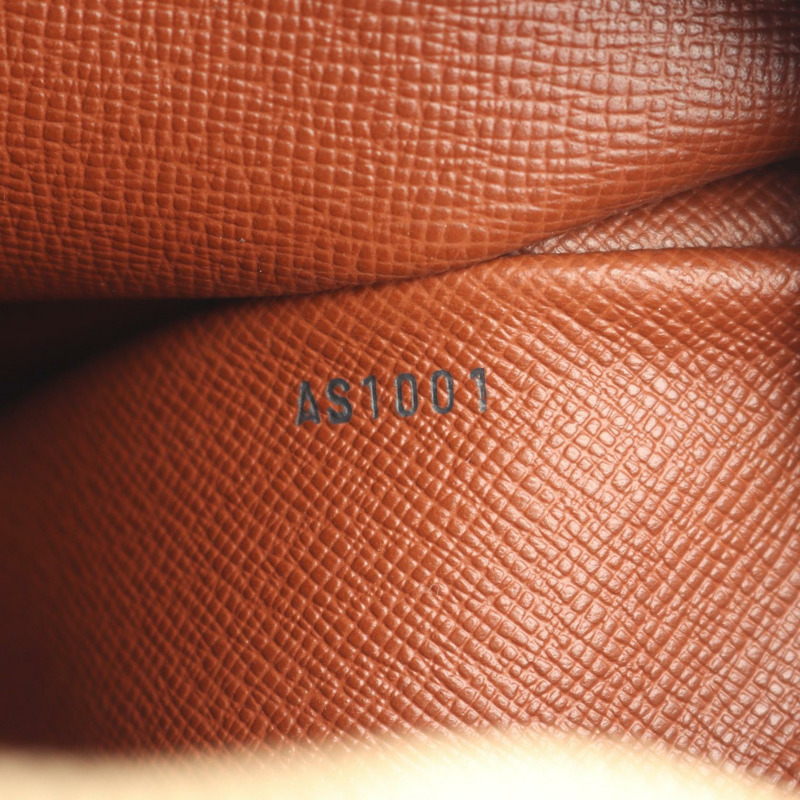 路易威登 Boulogne PM 單肩包 M51265 Monogram 帆布皮革棕色二手-4