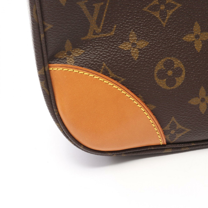 路易威登 Boulogne PM 單肩包 M51265 Monogram 帆布皮革棕色二手-7