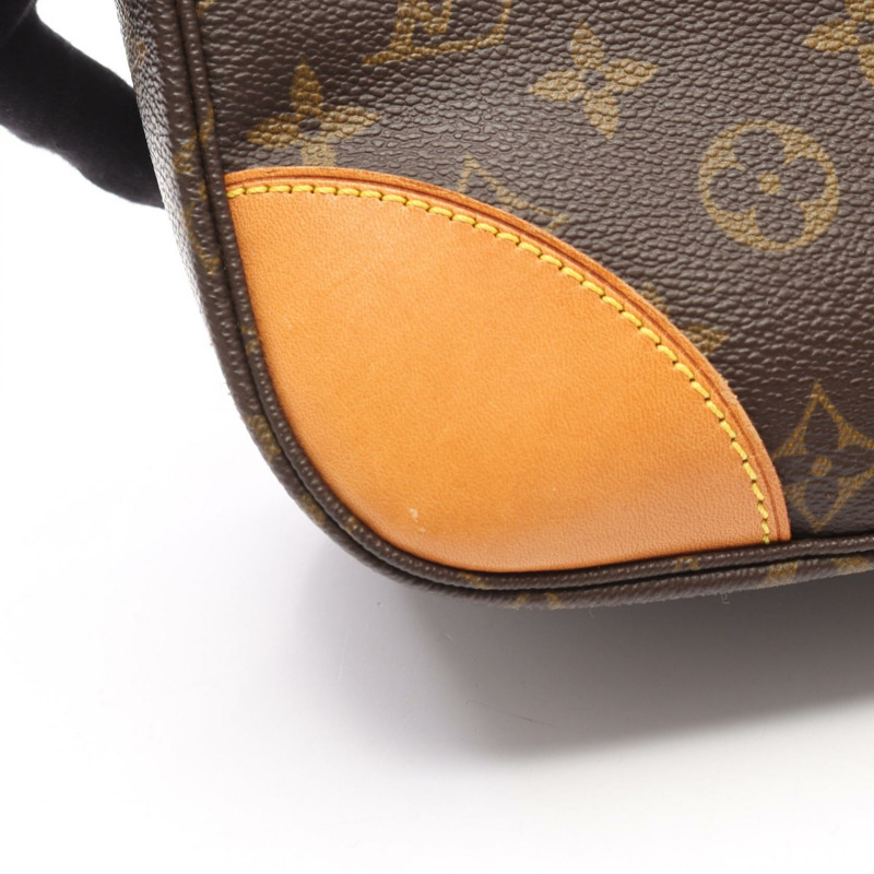 路易威登 Boulogne PM 單肩包 M51265 Monogram 帆布皮革棕色二手-9