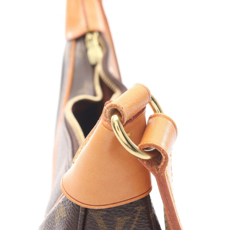 路易威登 Boulogne PM 單肩包 M51265 Monogram 帆布皮革棕色二手-11