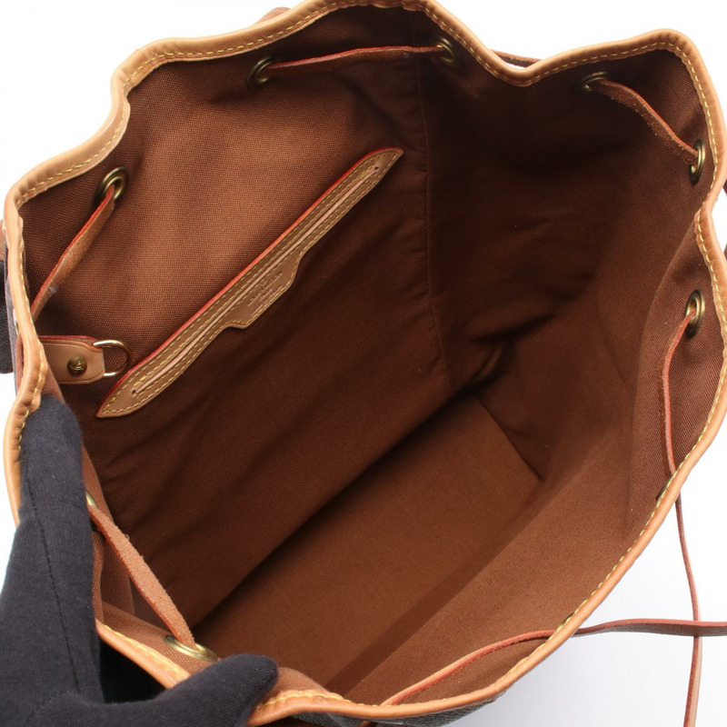 路易威登迷你 Montsouris 雙肩包 M51137 Monogram 皮革 棕色 LV-2
