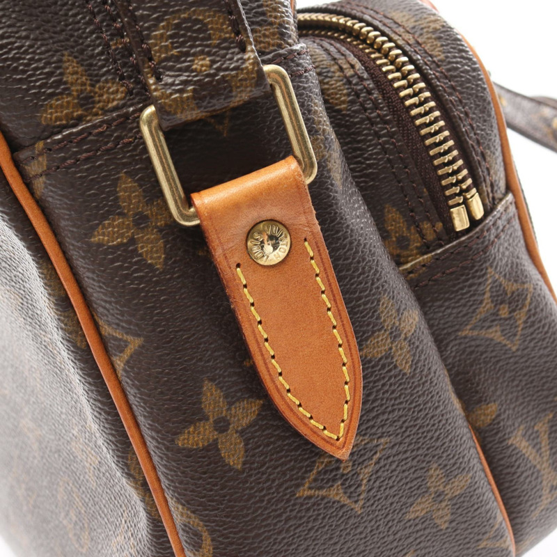 路易威登 Nile 肩斜背包 M45244 Monogram 帆布皮革 棕色-7