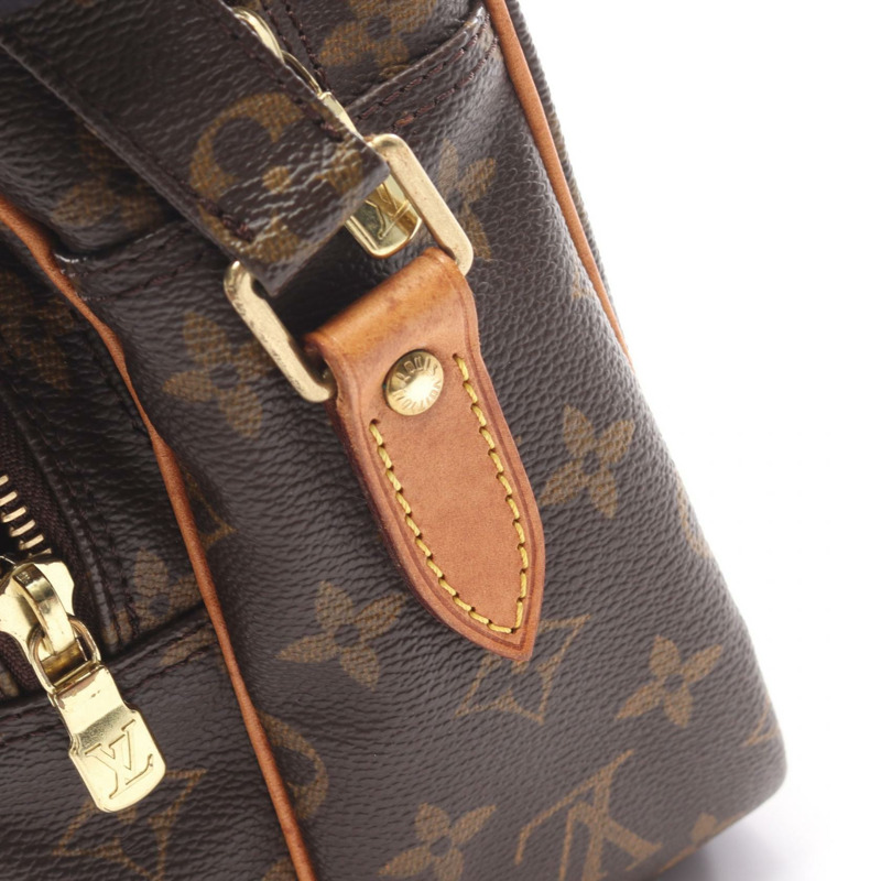 路易威登 Nile 肩斜背包 M45244 Monogram 帆布皮革 棕色-10