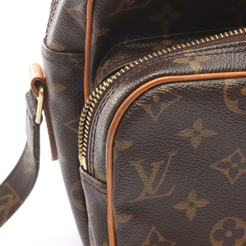 路易威登 Nile 肩斜背包 M45244 Monogram 帆布皮革 棕色-13