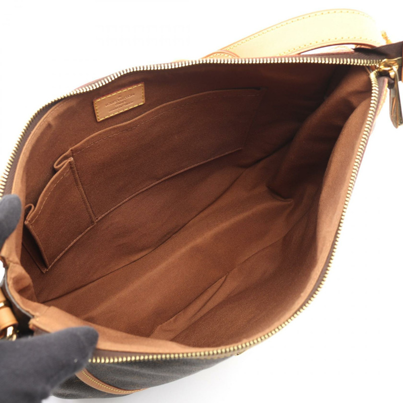 路易威登 Tulum GM 單肩斜背包 M40075 Monogram 皮革 棕色 二手-2