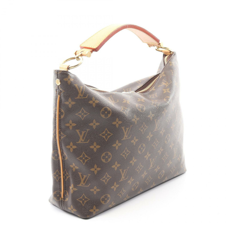 路易威登 Sully PM 單肩手提包 M40586 Monogram 帆布皮革二手 LV-1