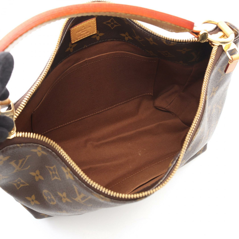 路易威登 Sully PM 單肩手提包 M40586 Monogram 帆布皮革二手 LV-2