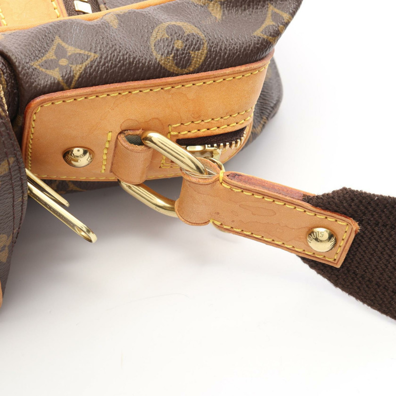 路易威登 Sac Squash 單肩斜背包 M92967 Monogram 帆布 二手 LV-8