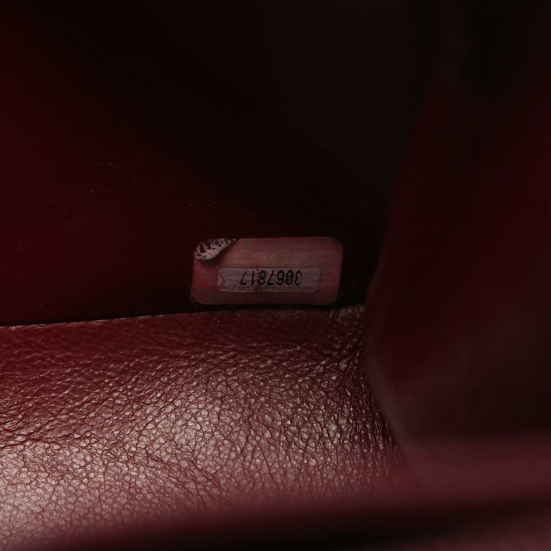 香奈兒 Mademoiselle Jumbo COCO 標誌單翻蓋鏈條肩背包，羊皮，金色五金-4