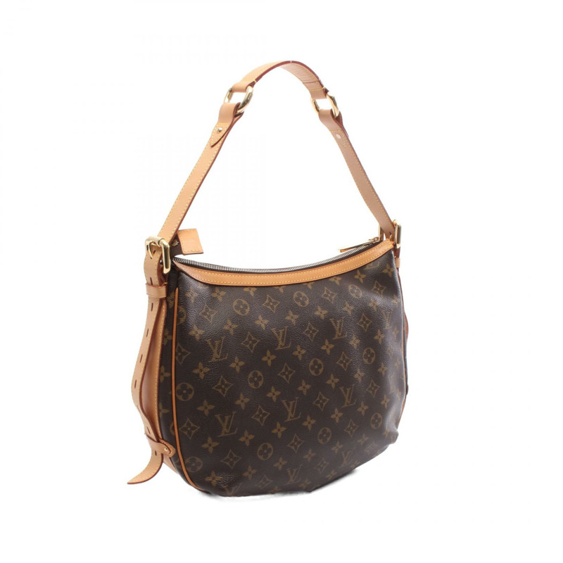 路易威登 Tulum PM 單肩包 M40076 Monogram 帆布皮革棕色二手-1