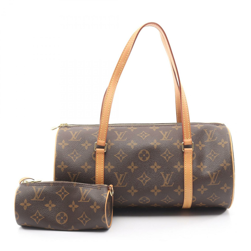 路易威登 Papillon 30 單肩手提包 M51385 Monogram 帆布皮革二手-0