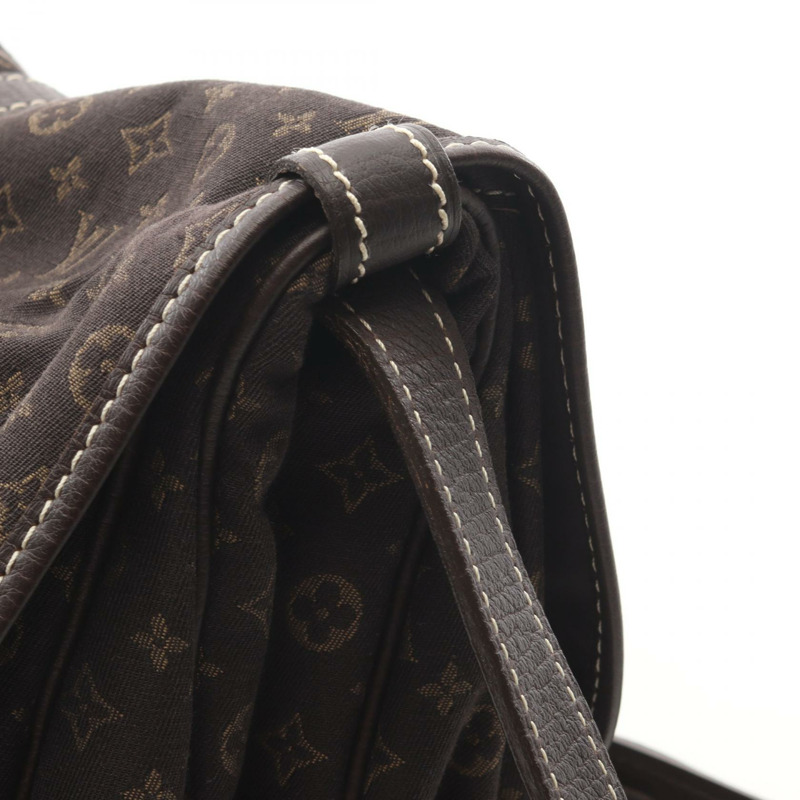 路易威登 Saumur 單肩斜背包 M95227 Monogram 迷你亞麻皮革 LV-7