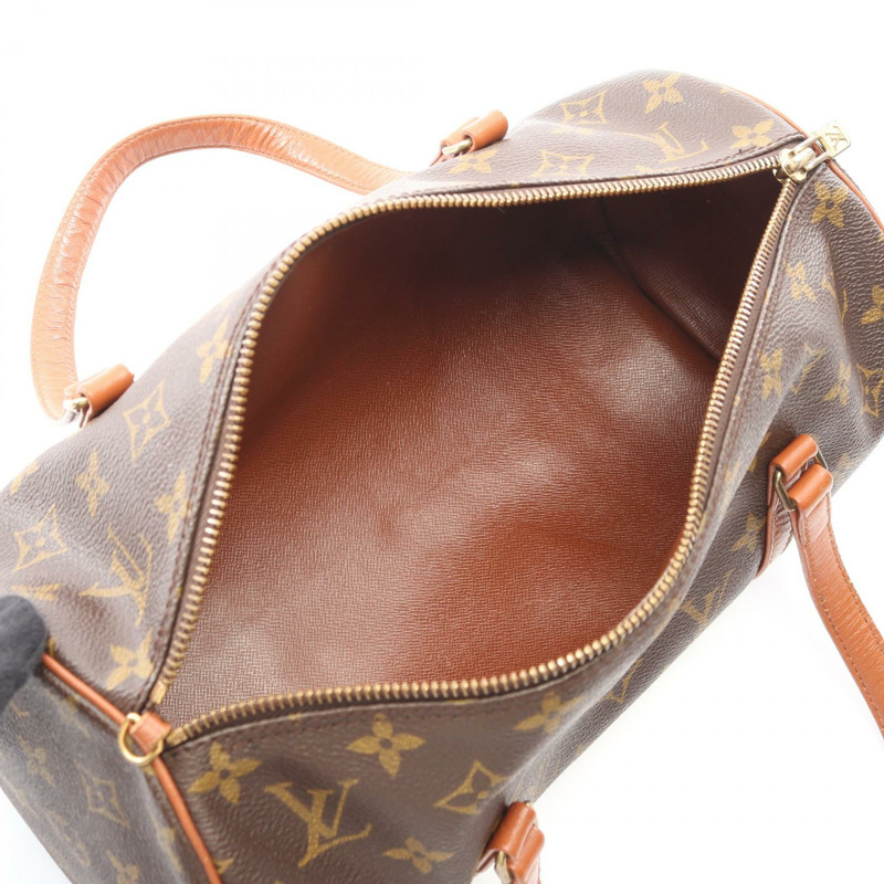 路易威登 Papillon 30 老手提包 M51365 Monogram 帆布皮革二手-2