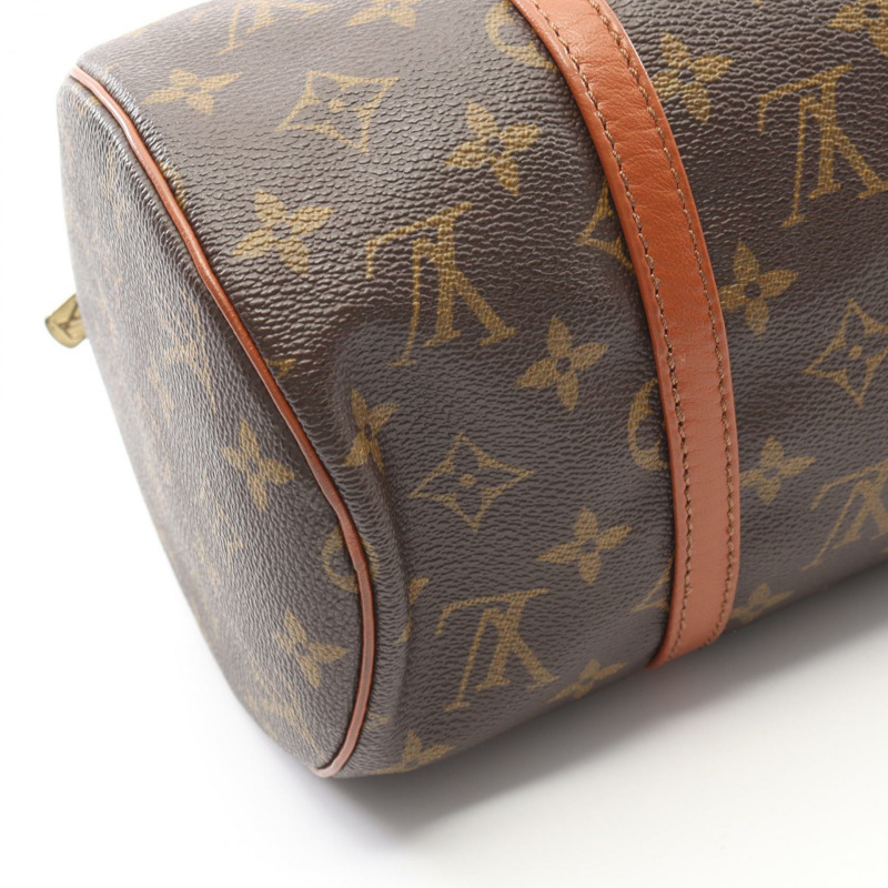 路易威登 Papillon 30 老手提包 M51365 Monogram 帆布皮革二手-5