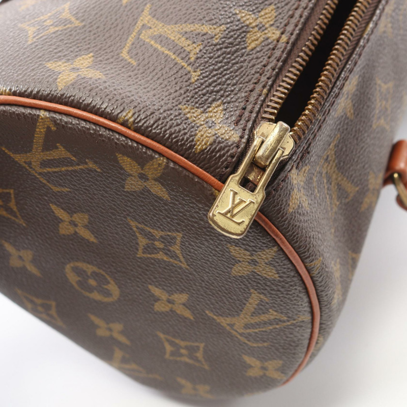 路易威登 Papillon 30 老手提包 M51365 Monogram 帆布皮革二手-6