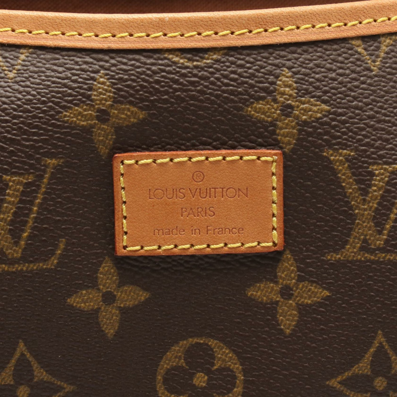 路易威登 Saumur 35 肩挎包 M42254 Monogram 皮革 棕色 LV-4