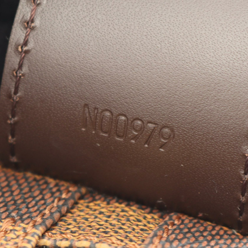 路易威登 Naviglio 單肩斜背包 N45255 Damier 皮革 Ebene 二手-4