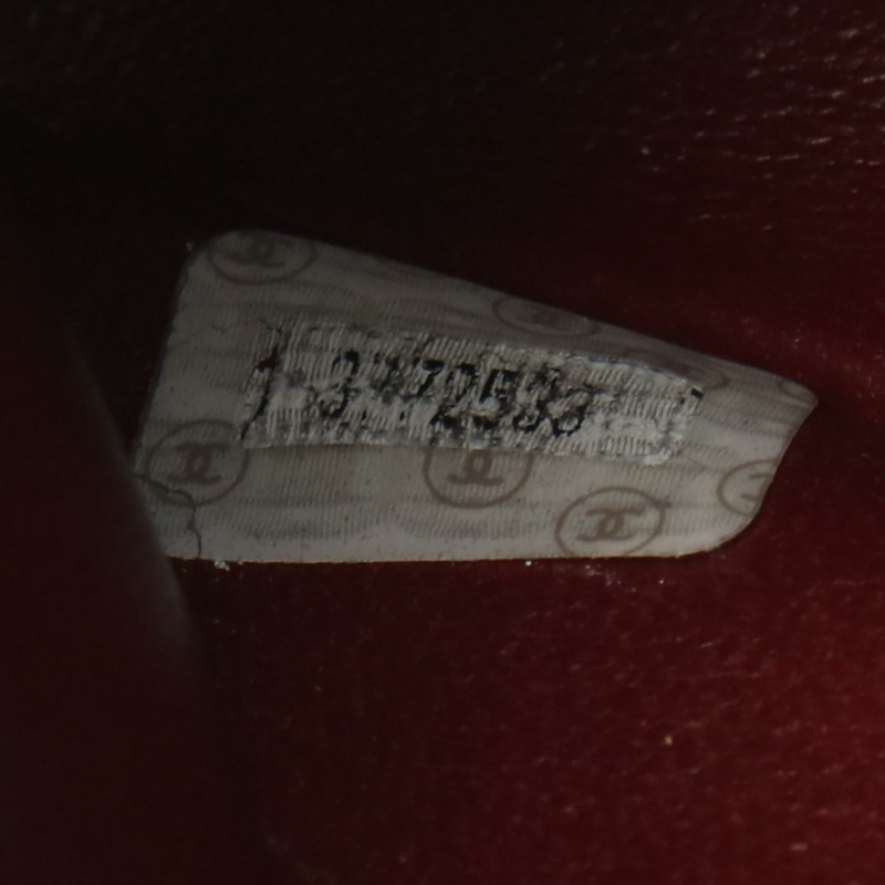 香奈兒 (CHANEL) Matelasse W 翻蓋鏈條單肩包,羊皮材質,黑色,二手,女士款,金色五金-4