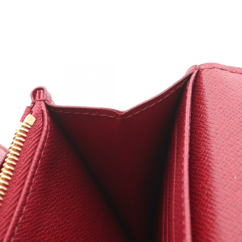 路易威登 Portefeiulle Sarah 雙折長皮夾 M62234 Monogram 粉紅色-5