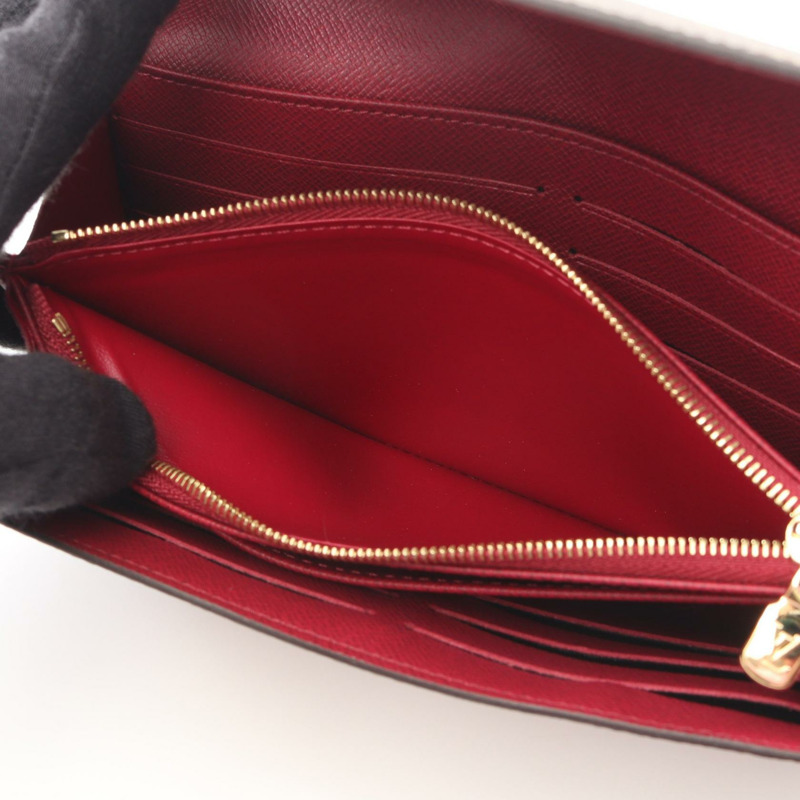 路易威登 Portefeiulle Sarah 雙折長皮夾 M62234 Monogram 粉紅色-6