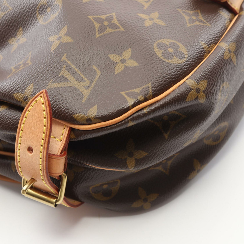 路易威登 Saumur 30 肩斜背包 M42256 Monogram 帆布 二手 LV-6