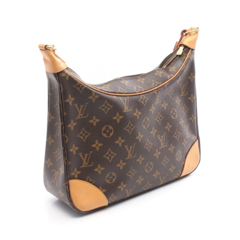 路易威登 Boulogne PM 單肩包 M51265 Mongra 皮革棕色二手女士-1