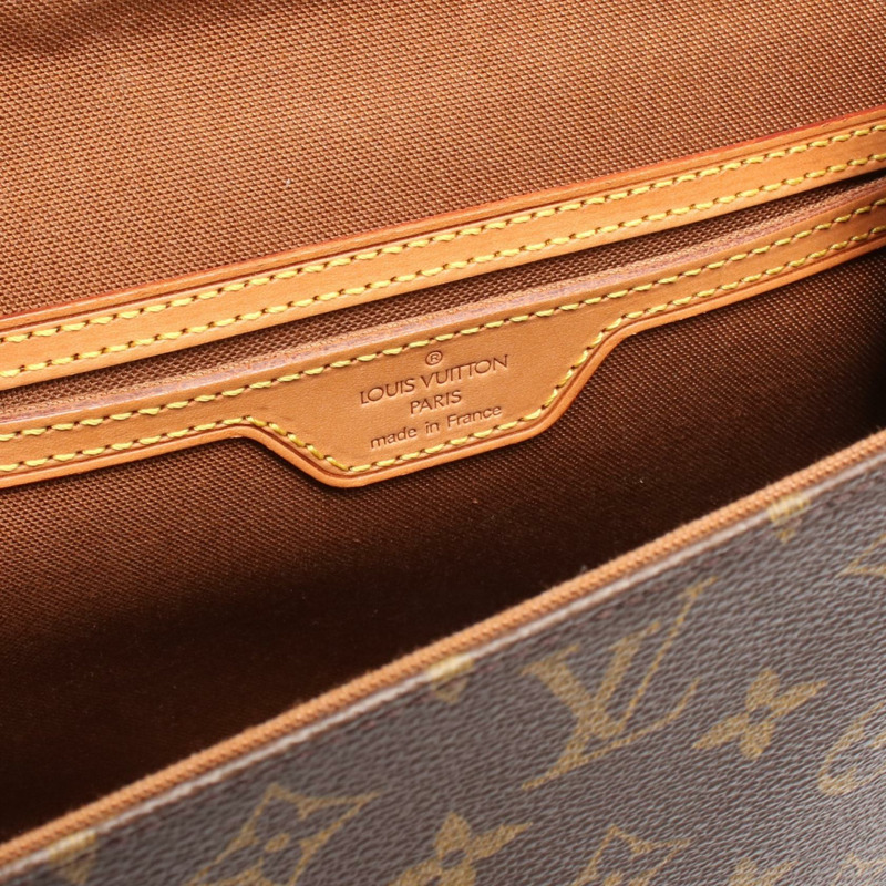 路易威登 Bel Air 單肩手提包 M51122 Monogram 皮革棕色二手女士-3