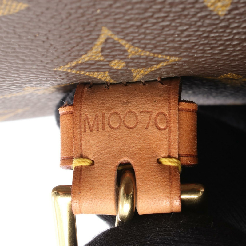 路易威登 Bel Air 單肩手提包 M51122 Monogram 皮革棕色二手女士-4