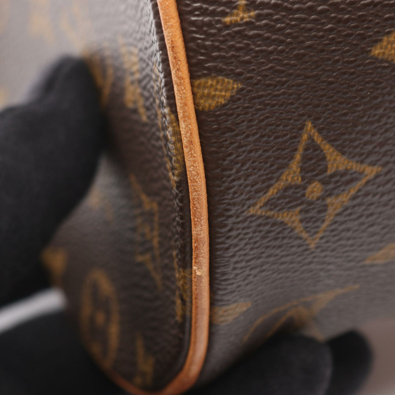 路易威登 Papillon 26 手提包 M51386 Monogram 帆布皮革棕色二手 LV-6