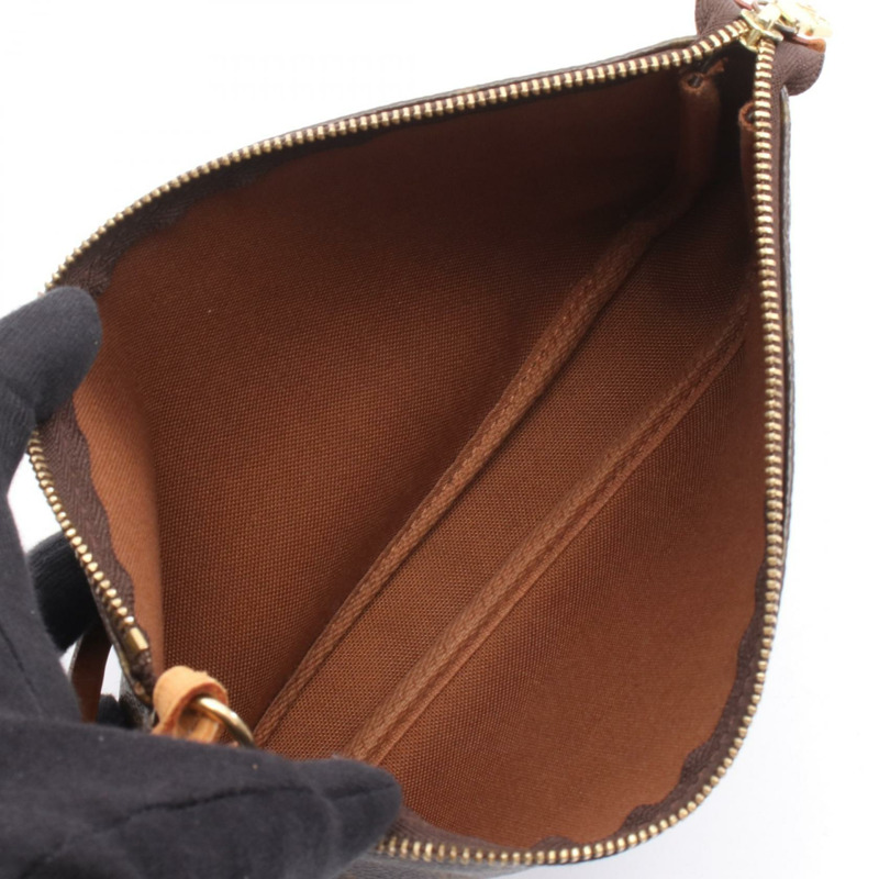 路易威登 Pochette Accessoires 手提包 M51980 Monogram 棕色皮革-2