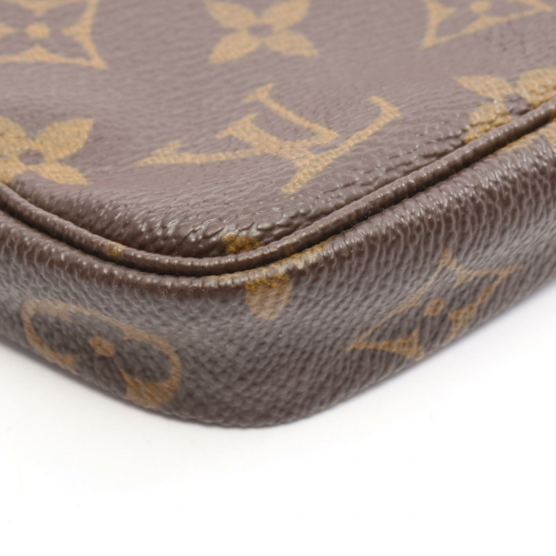 路易威登 Pochette Accessoires 手提包 M51980 Monogram 棕色皮革-7