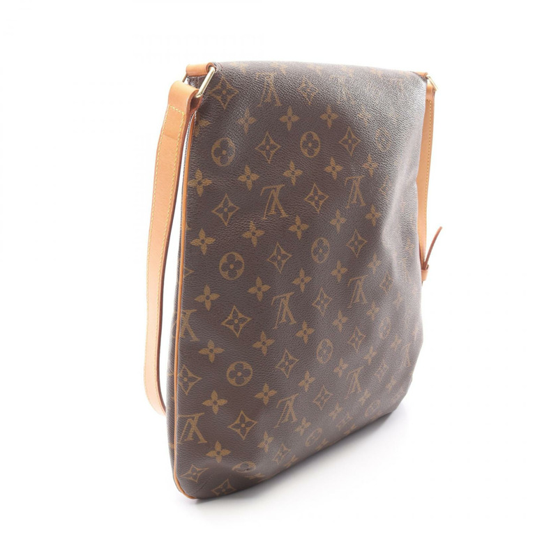 路易威登 Musette 單肩斜背包 M51256 Monogram 帆布皮革二手-1