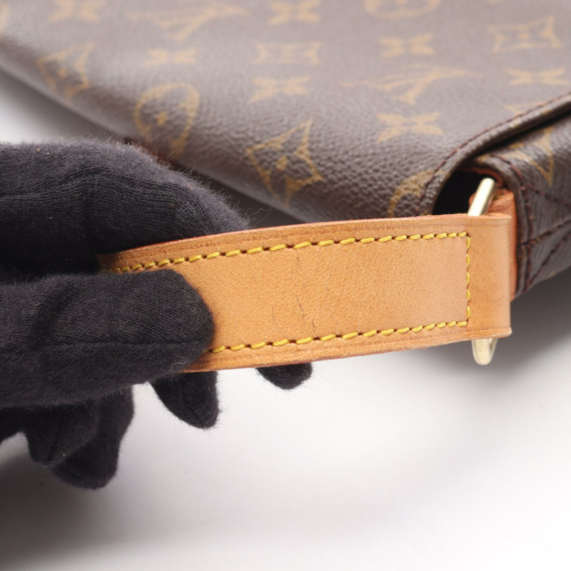 路易威登 Musette 單肩斜背包 M51256 Monogram 帆布皮革二手-7