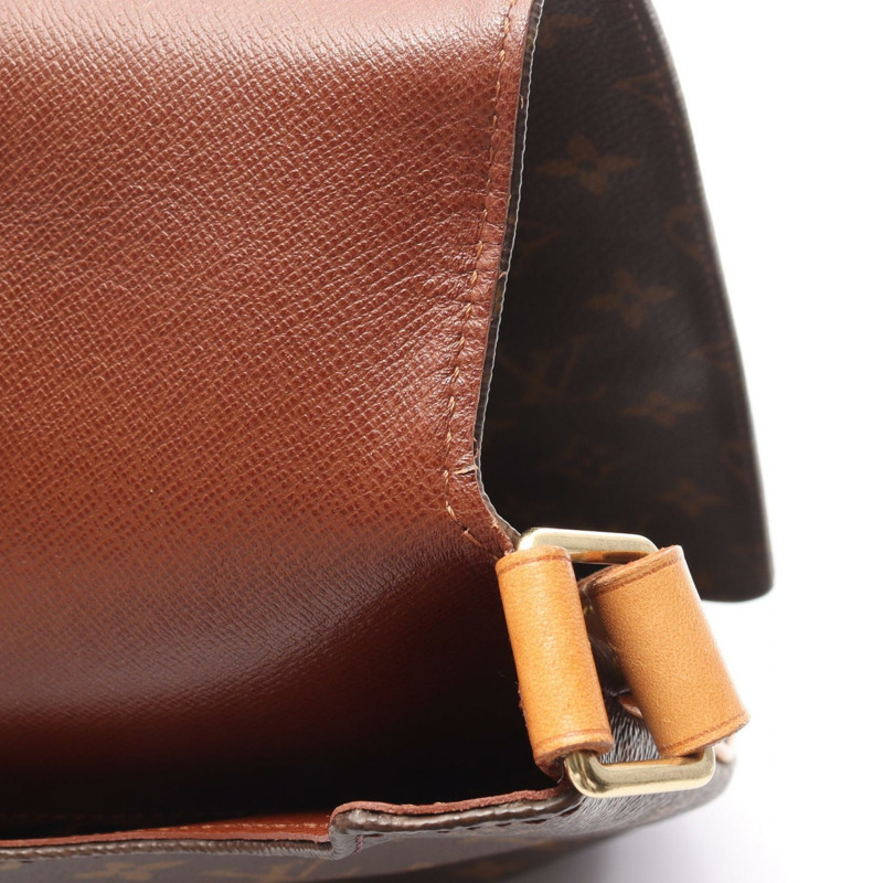 路易威登 Musette 單肩斜背包 M51256 Monogram 帆布皮革二手-10