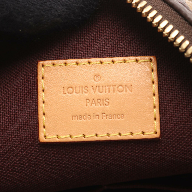 路易威登 Berri PM 單肩包 M41623 Monogram 皮革 棕色 二手 女士-3
