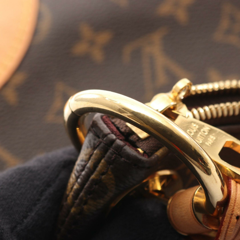 路易威登 Berri PM 單肩包 M41623 Monogram 皮革 棕色 二手 女士-9