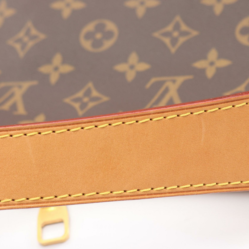 路易威登 Berri PM 單肩包 M41623 Monogram 皮革 棕色 二手 女士-11