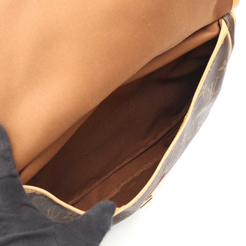 路易威登 Saumur 30 肩斜背包 M42256 Monogram 帆布 二手 LV-2