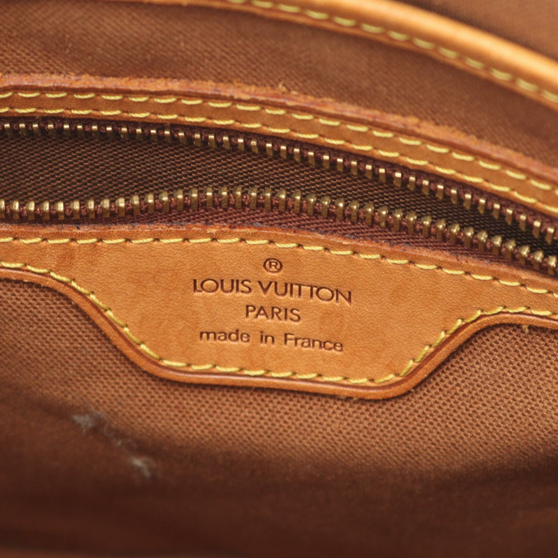 路易威登 Vavin PM 手提包 M51172 Monogram 帆布皮革棕色二手女士-3